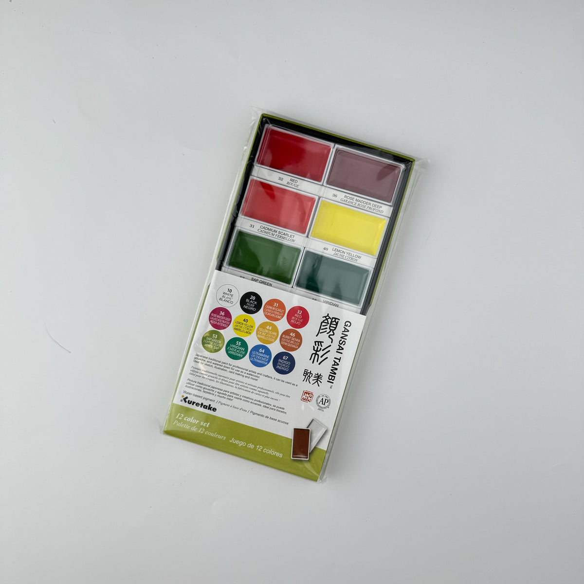 Kuretake - Ensemble de 36 couleurs MC20/36V, lettre illustrée, couleur du visage Unleashed (importation japonaise Kuretake - Ensemble de 36 couleurs MC20/36V, lettre illustrée, couleur du visage Unleashed (importation japonaise