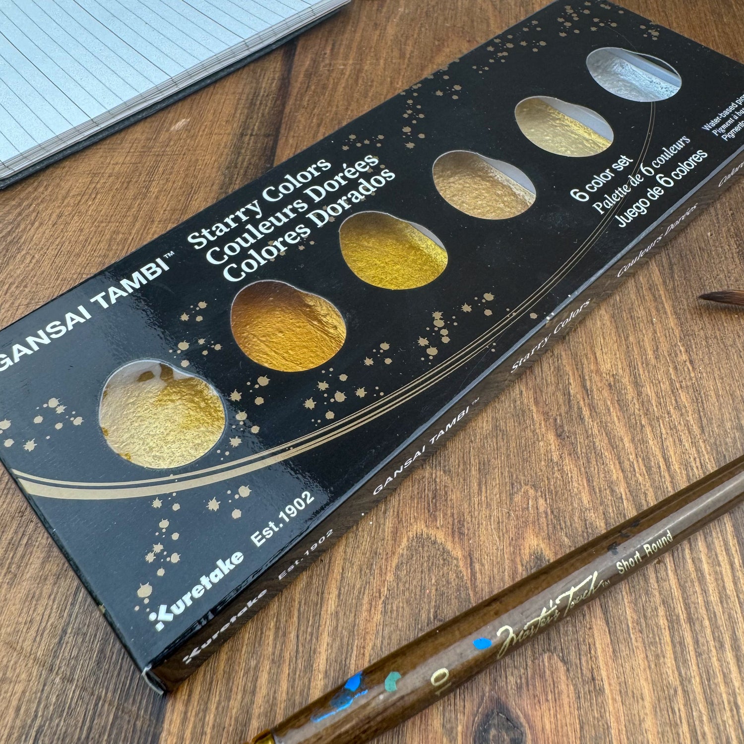 Kuretake Gansai Tambi 6 Color Set - Starry Night