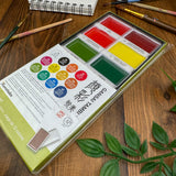 Kuretake Gansai Tambi 12 Color Set