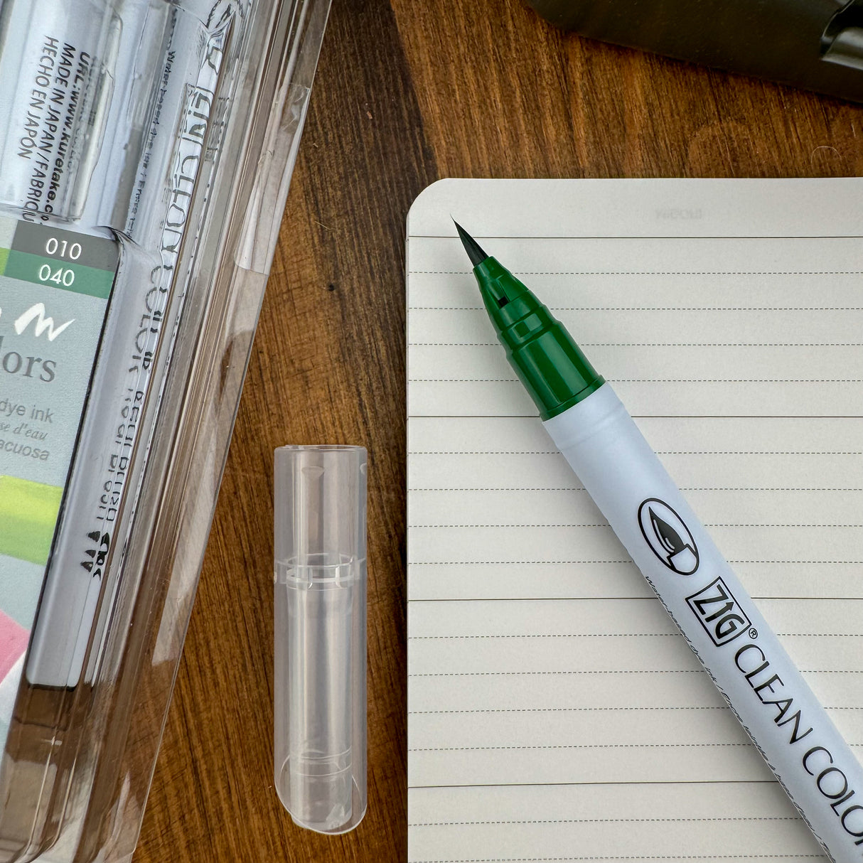 Kuretake Zig Clean Real Brush Markers (Set of 12)