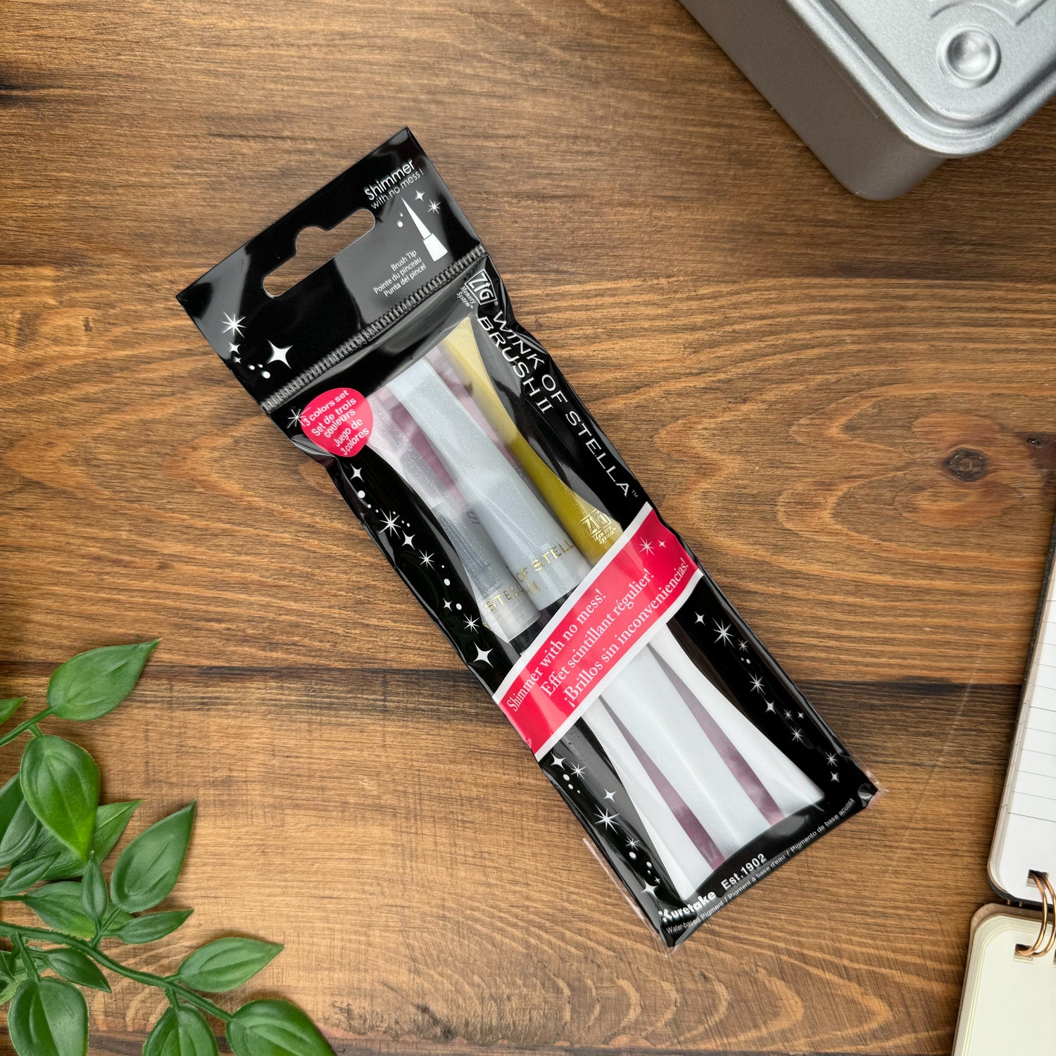 Kuretake Zig Memory System Wink of Stella Brush II Set - Christmas Sparkle