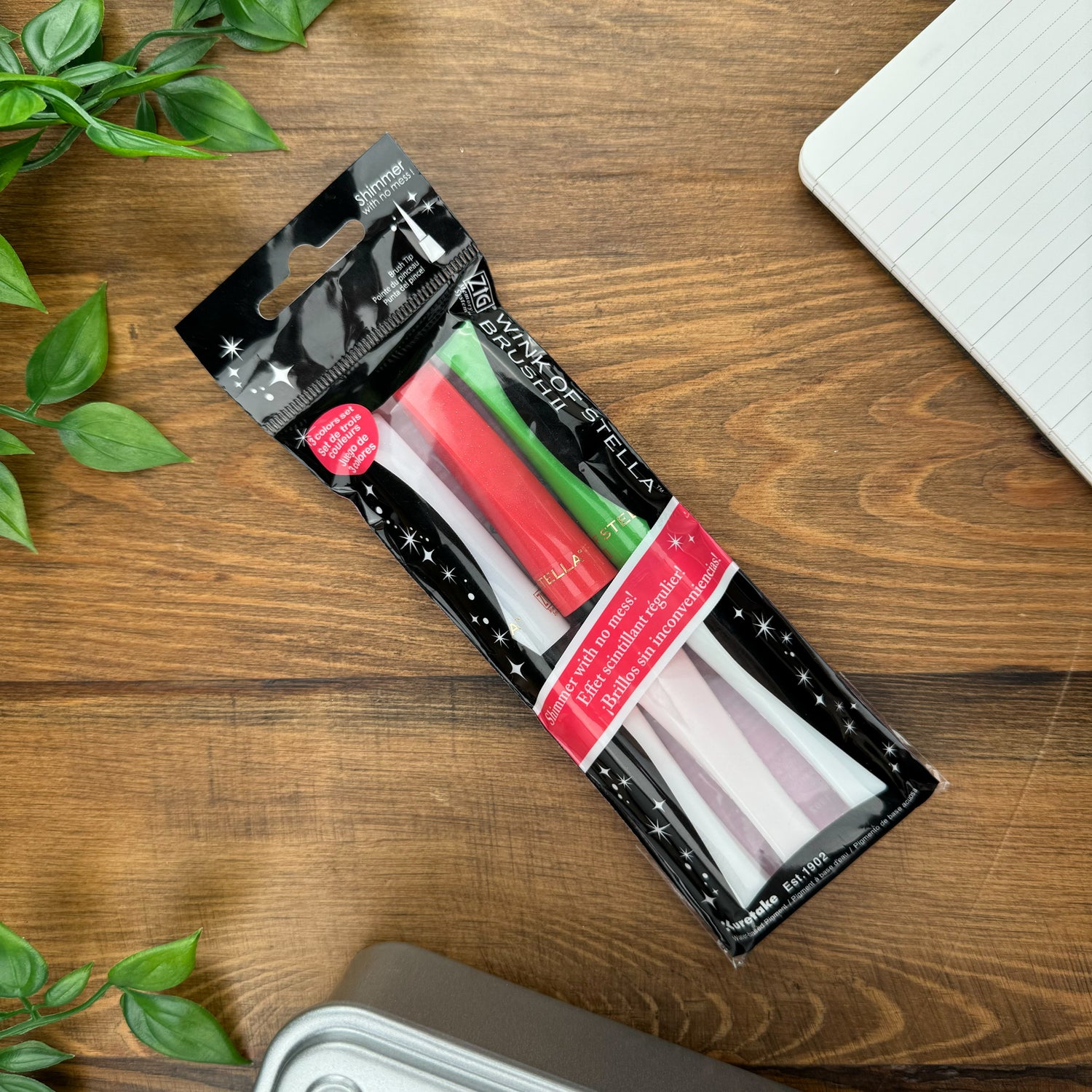 Kuretake Zig Memory System Wink of Stella Brush II Set - White Christmas