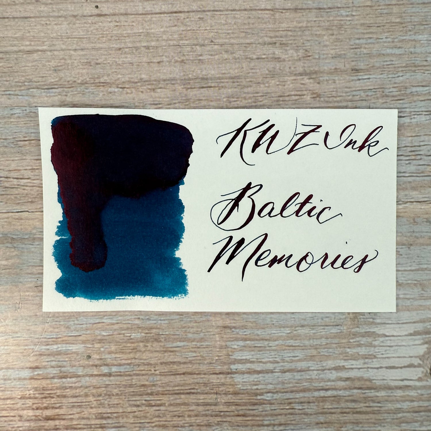 KWZ Baltic Memories - 60ml Bottled Inks