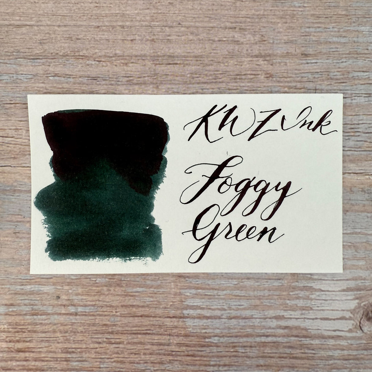 KWZ Foggy Green  - 60ml Bottled Inks