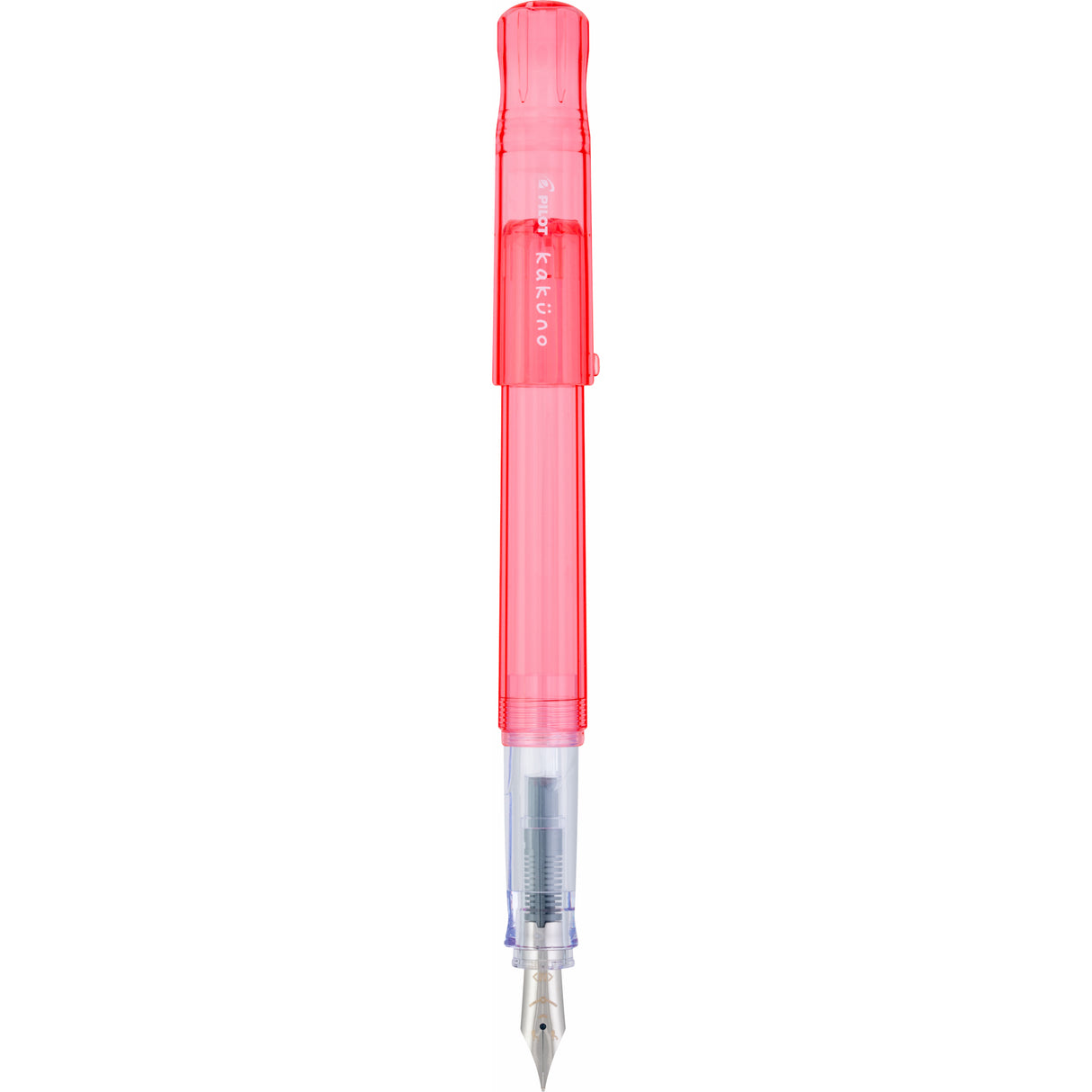 Pilot Kakuno Fountain Pen - Translucent Coral