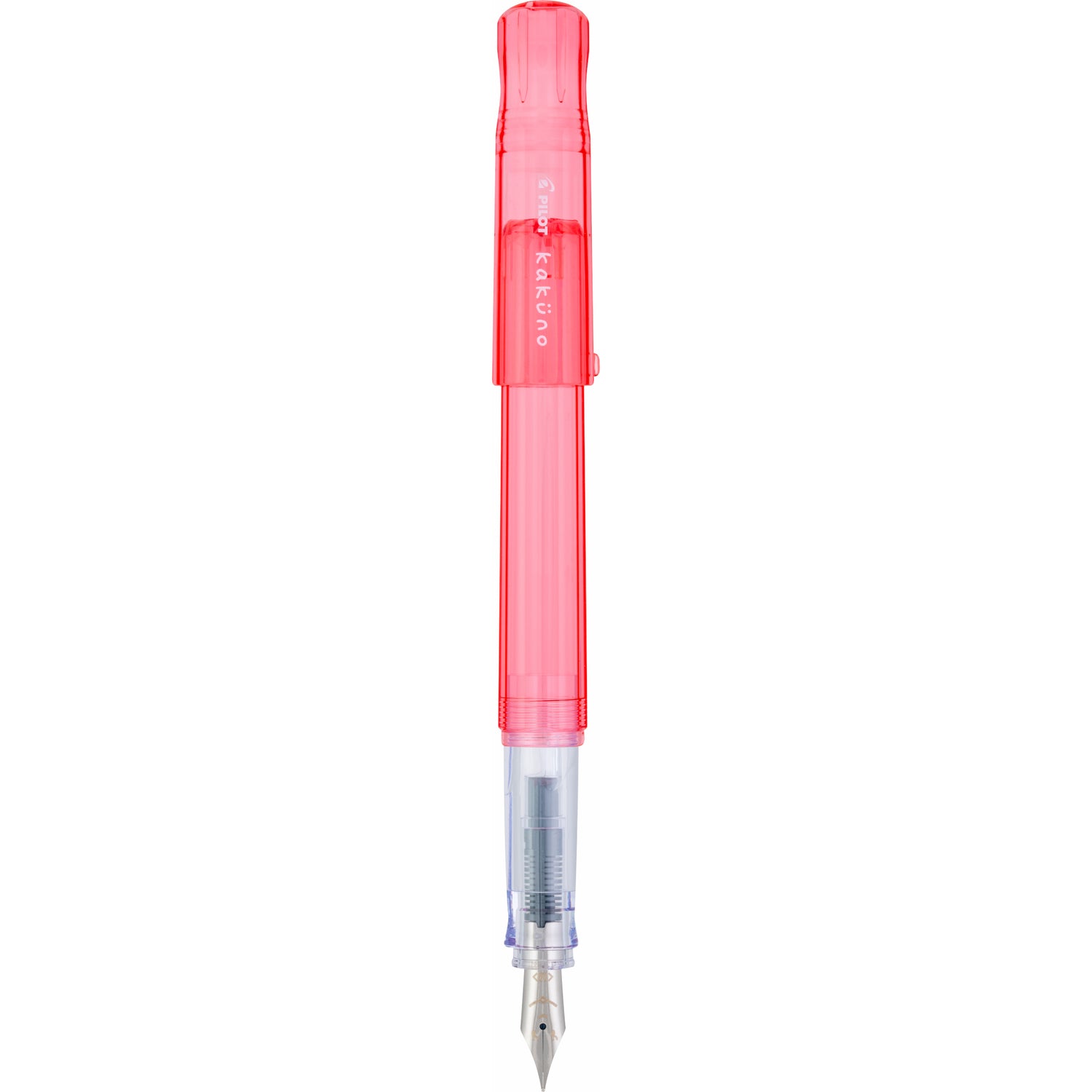 Pilot Kakuno Fountain Pen - Translucent Coral