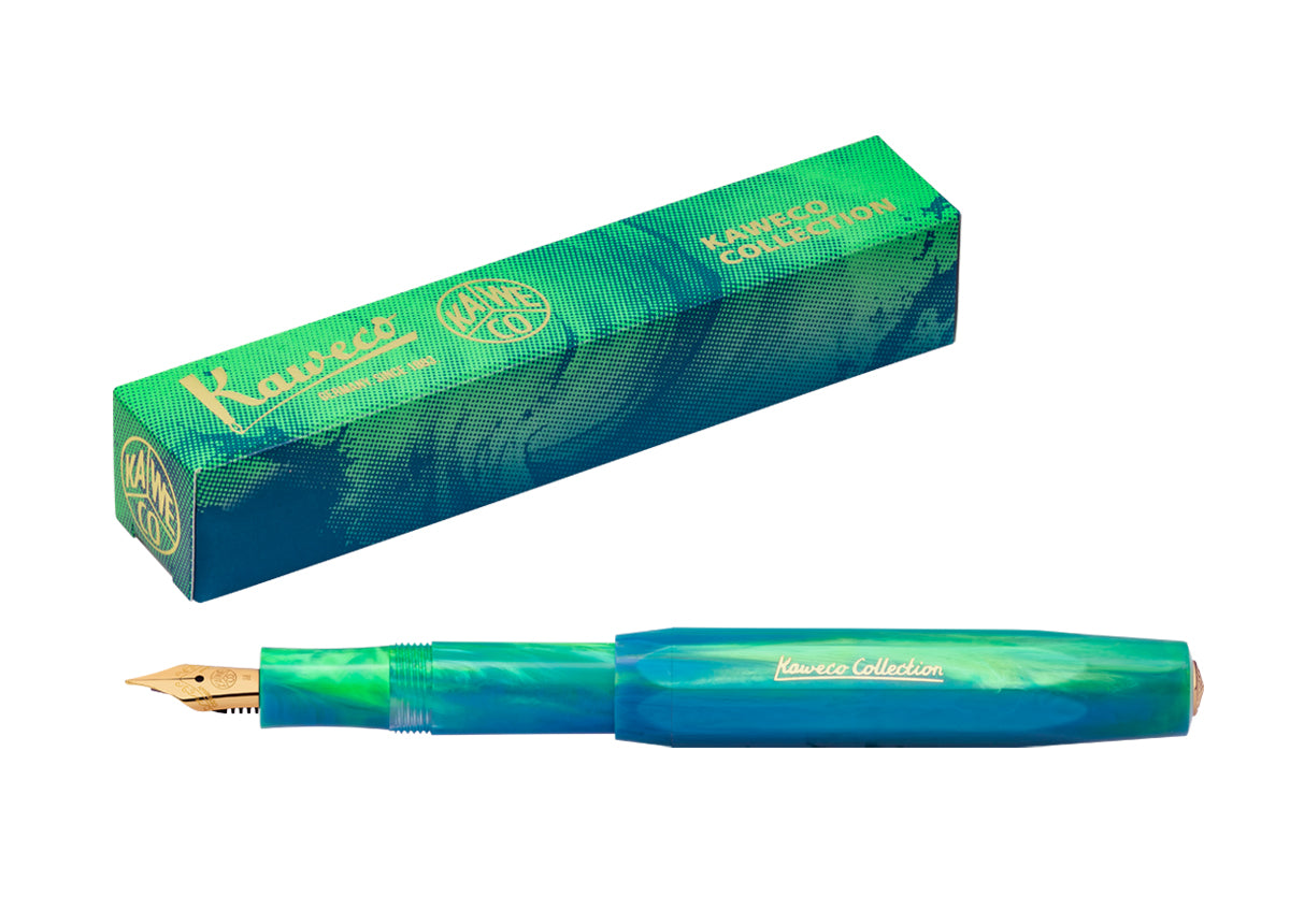 Kaweco Collection Sport Fountain Pen - Marble Ocean – Atlas Stationers
