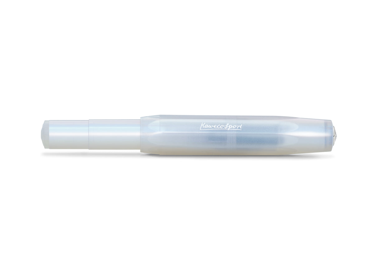 Kaweco Lunar Sport Fountain Pen - Light Blue, capped