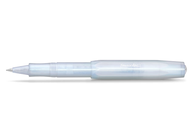 Kaweco Lunar Sport Rollerball Pen - Light Blue, uncapped