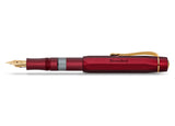 Kaweco Piston AL Sport Fountain Pen - Bordeaux (Starter Set)