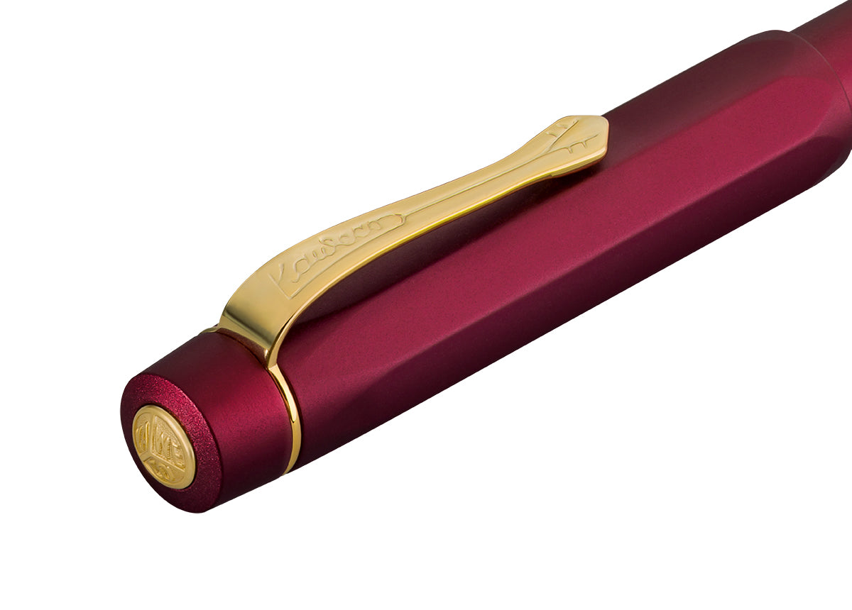 Kaweco Piston AL Sport Fountain Pen - Bordeaux