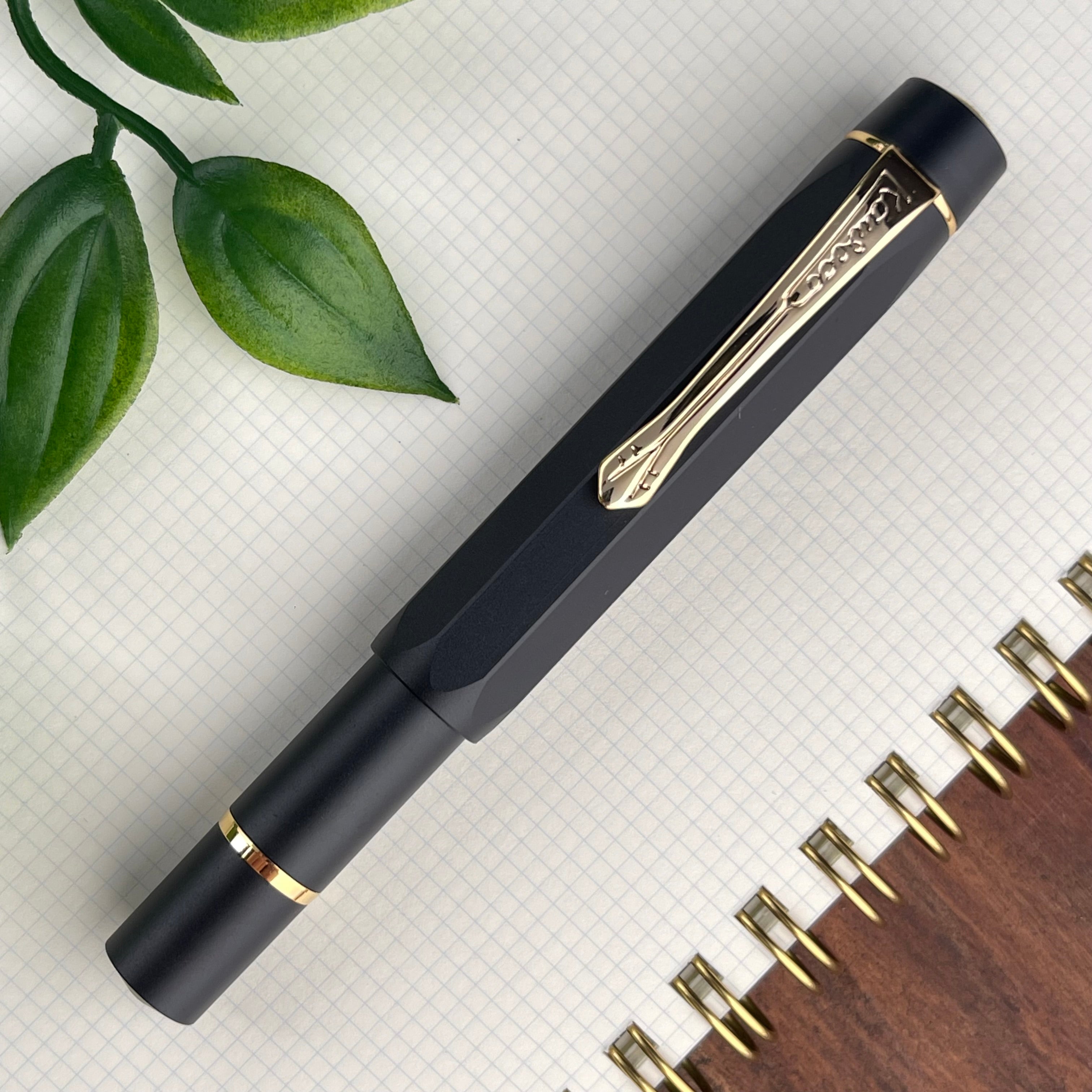 Kaweco Piston AL Sport Fountain Pen - Black – Atlas Stationers