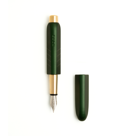 Kolo Tino Fountain Pen - Anodized Aluminum Verdant