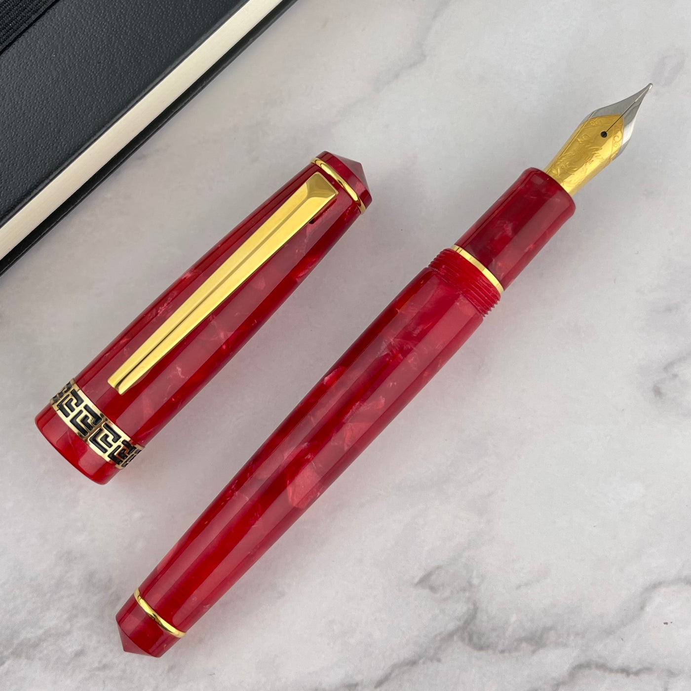 Laban Rosa Fountain Pen - Passion Red
