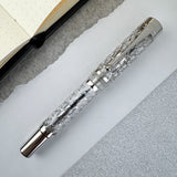 Laban Flora Fountain Pen - Silver