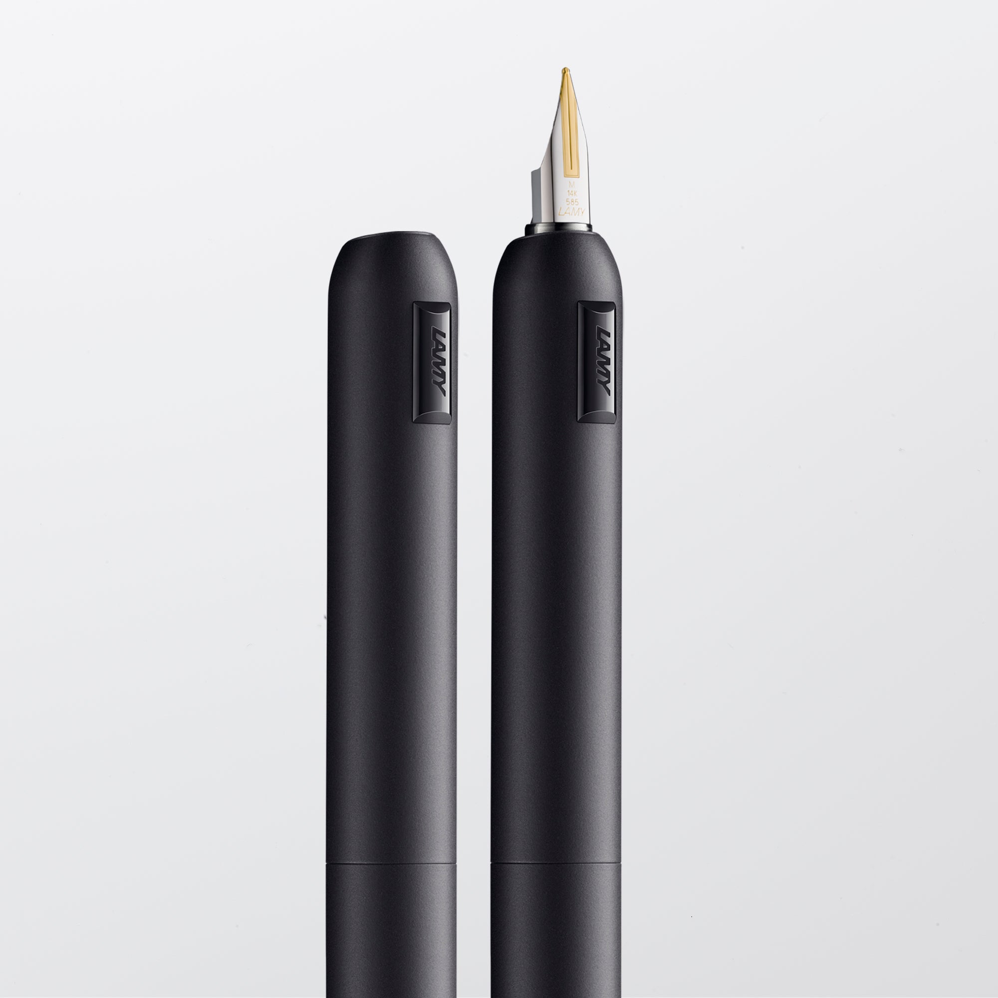 Lamy Dialog CC Fountain Pen - All Black with 14kt Nib – Atlas