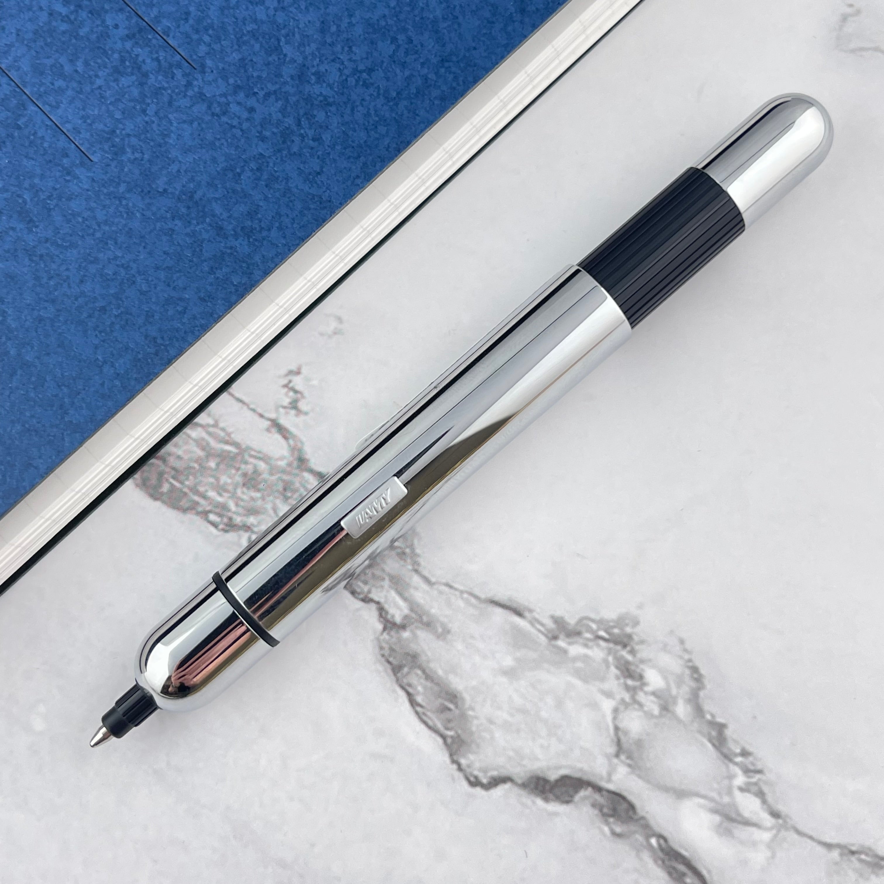 Lamy Pico Ballpoint Pen - Chromium – Atlas Stationers