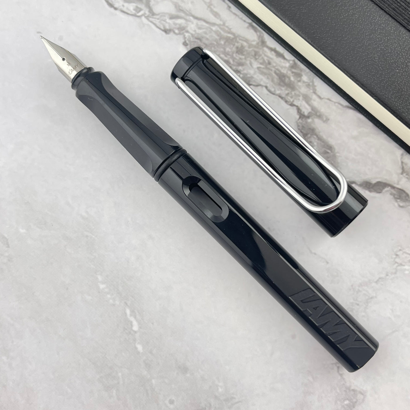 Lamy Safari Fountain Pen - Shiny Black