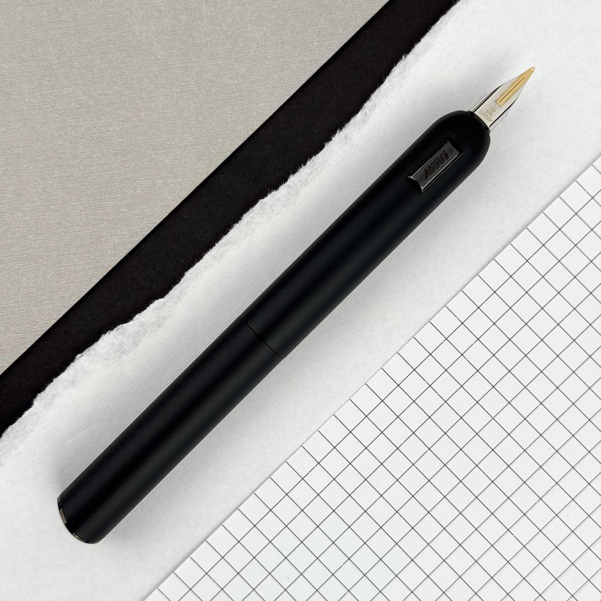 Lamy Dialog CC Fountain Pen - All Black with 14kt Nib