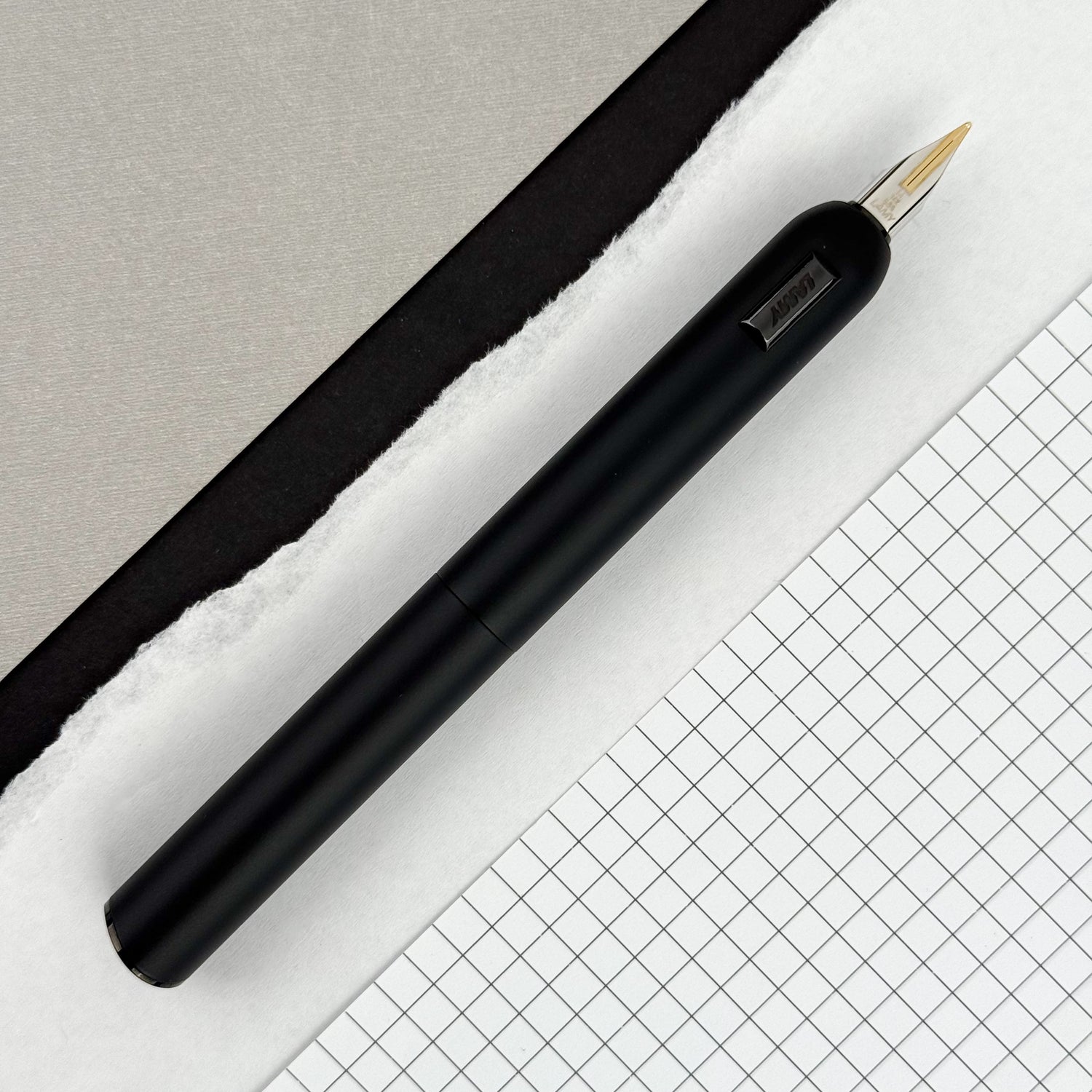 Lamy Dialog CC Fountain Pen - All Black with 14kt Nib
