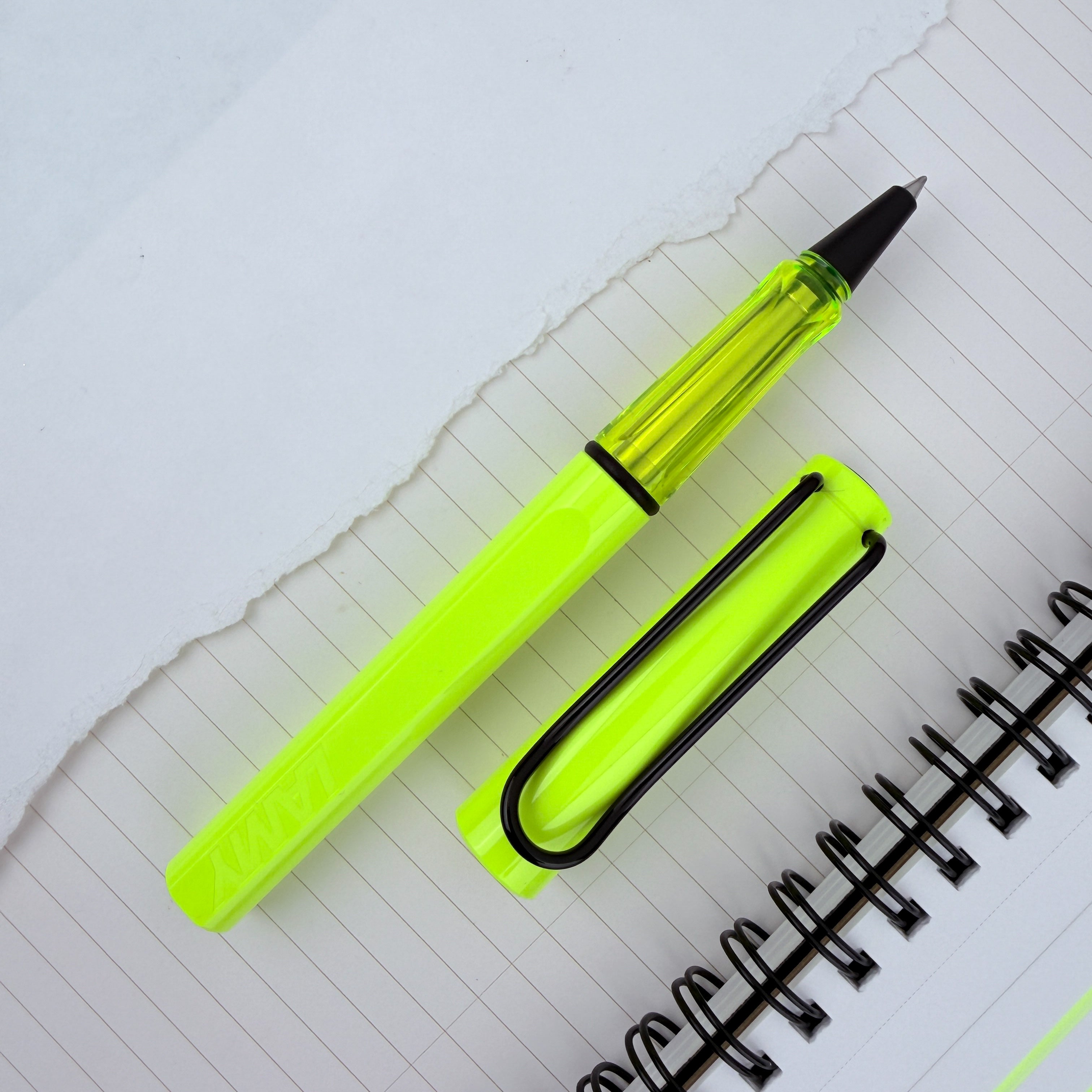 Lamy Safari Rollerball Pen - Neon Yellow (Special Edition) – Atlas