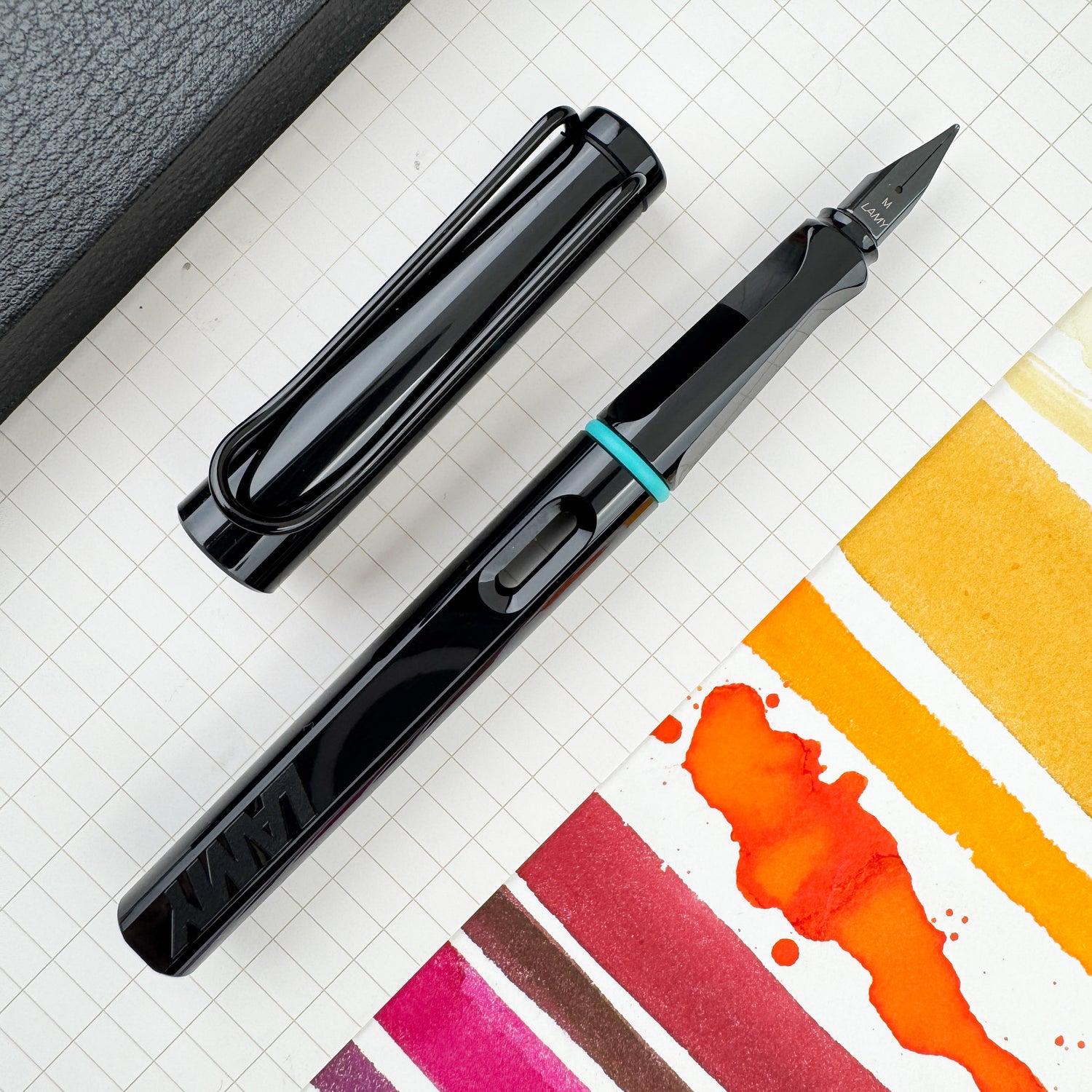 Lamy Safari Multi Ring Fountain Pen - Black