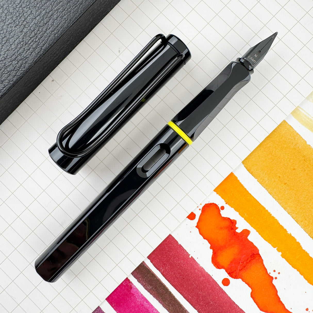 Lamy Safari Multi Ring Fountain Pen - Black