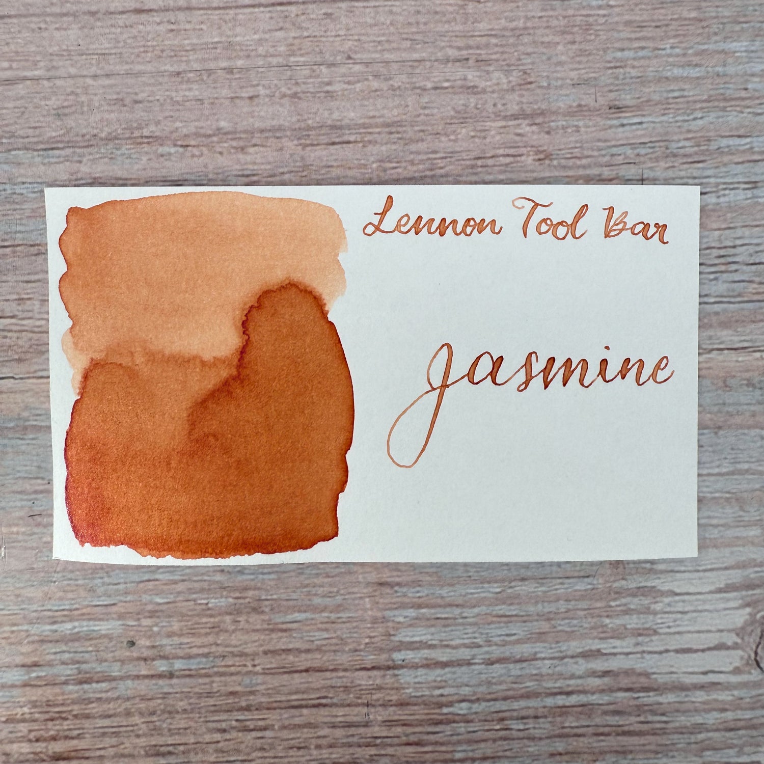 Lennon Tool Bar Jasmine - 30ml Bottled Ink