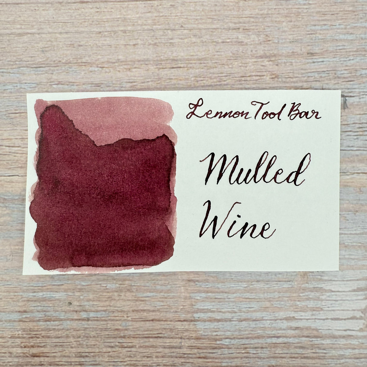 Lennon Tool Bar Mulled Wine - 30ml Bottled Ink