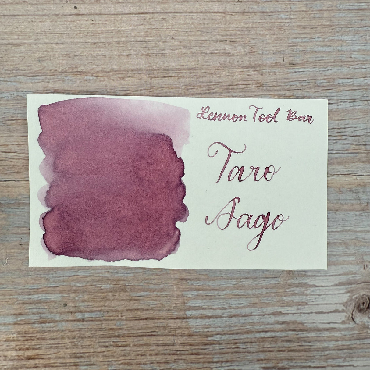 Lennon Tool Bar Taro Sago - 30ml Bottled Ink