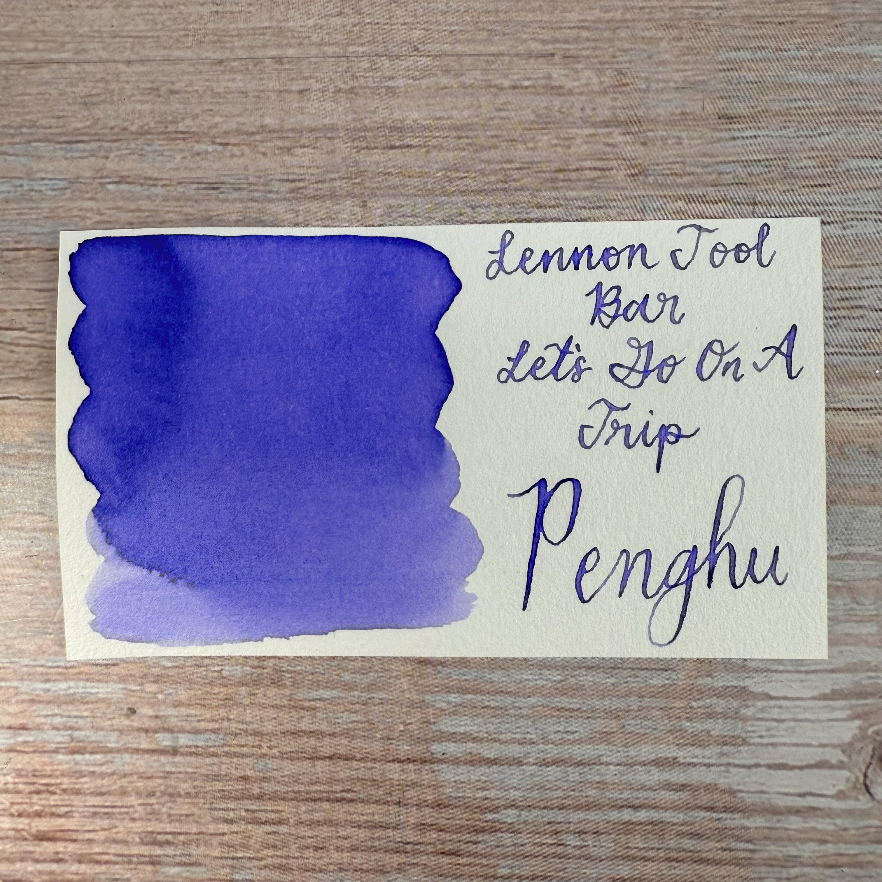 Lennon Tool Bar Penghu - 30ml Bottled Ink – Atlas Stationers
