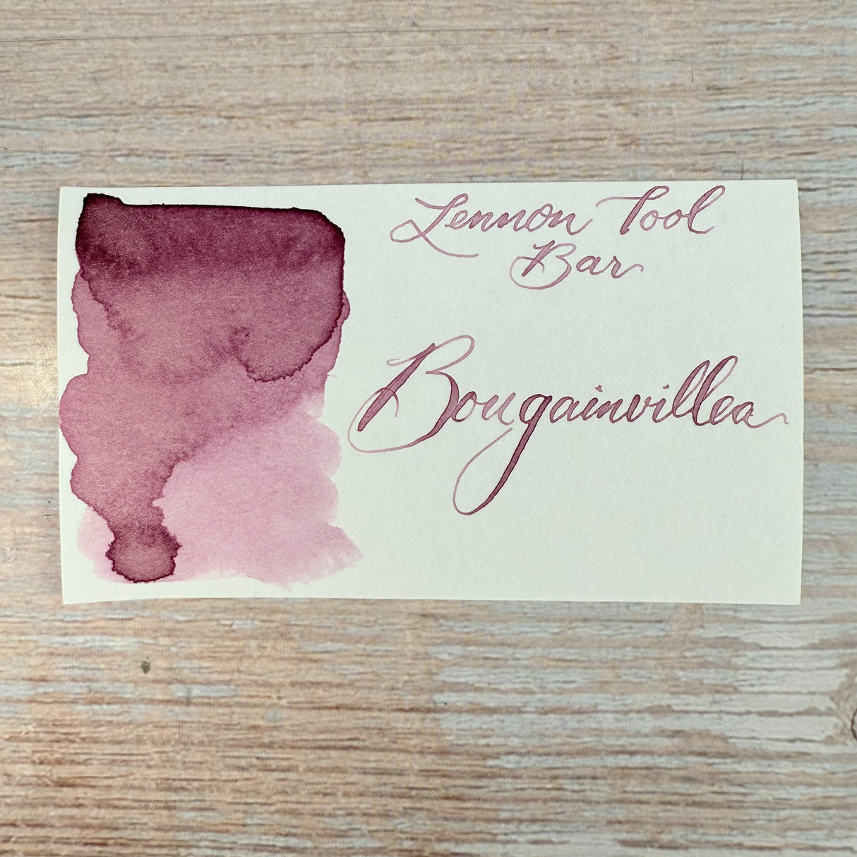 Lennon Tool Bar Bougainvillea - 30ml Bottled Ink
