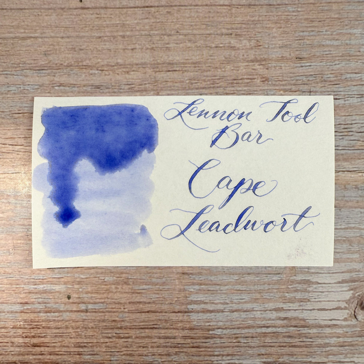Lennon Tool Bar Cape Leadwort - 30ml Bottled Ink