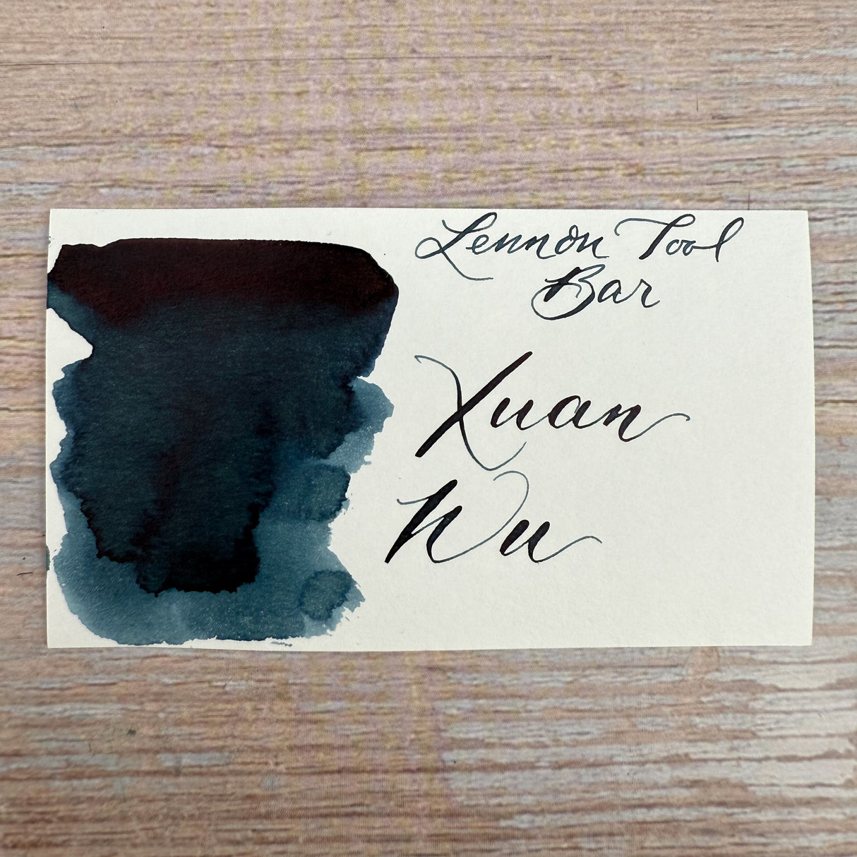 Lennon Tool Bar Xuan Wu - 30ml Bottled Ink