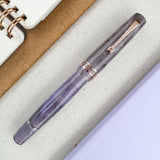 Leonardo Momento Magico Fountain Pen - Amethyst w/ Rose Gold