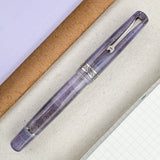 Leonardo Momento Magico Fountain Pen - Amethyst w/ Silver