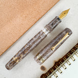Leonardo Momento Magico Fountain Pen - Sea Sand w/ Gold