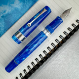 Leonardo Momento Magico Fountain Pen - Pithecusa w/ Silver Trim