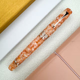 Leonardo Momento Zero Fountain Pen - Angel Skin w/ Rose Gold Trim