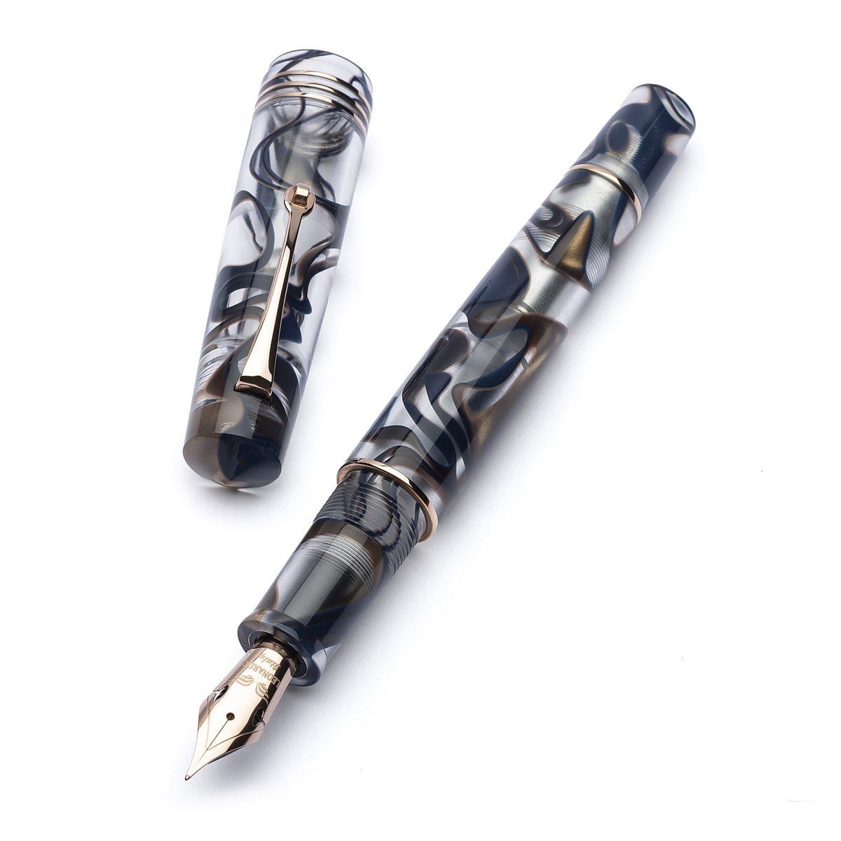 Leonardo Momento Zero Grande Eclipsis Sun fountain pen