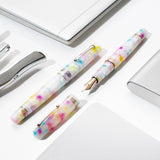 Leonardo Momento Zero Rainbow Sprinkles fountain pens