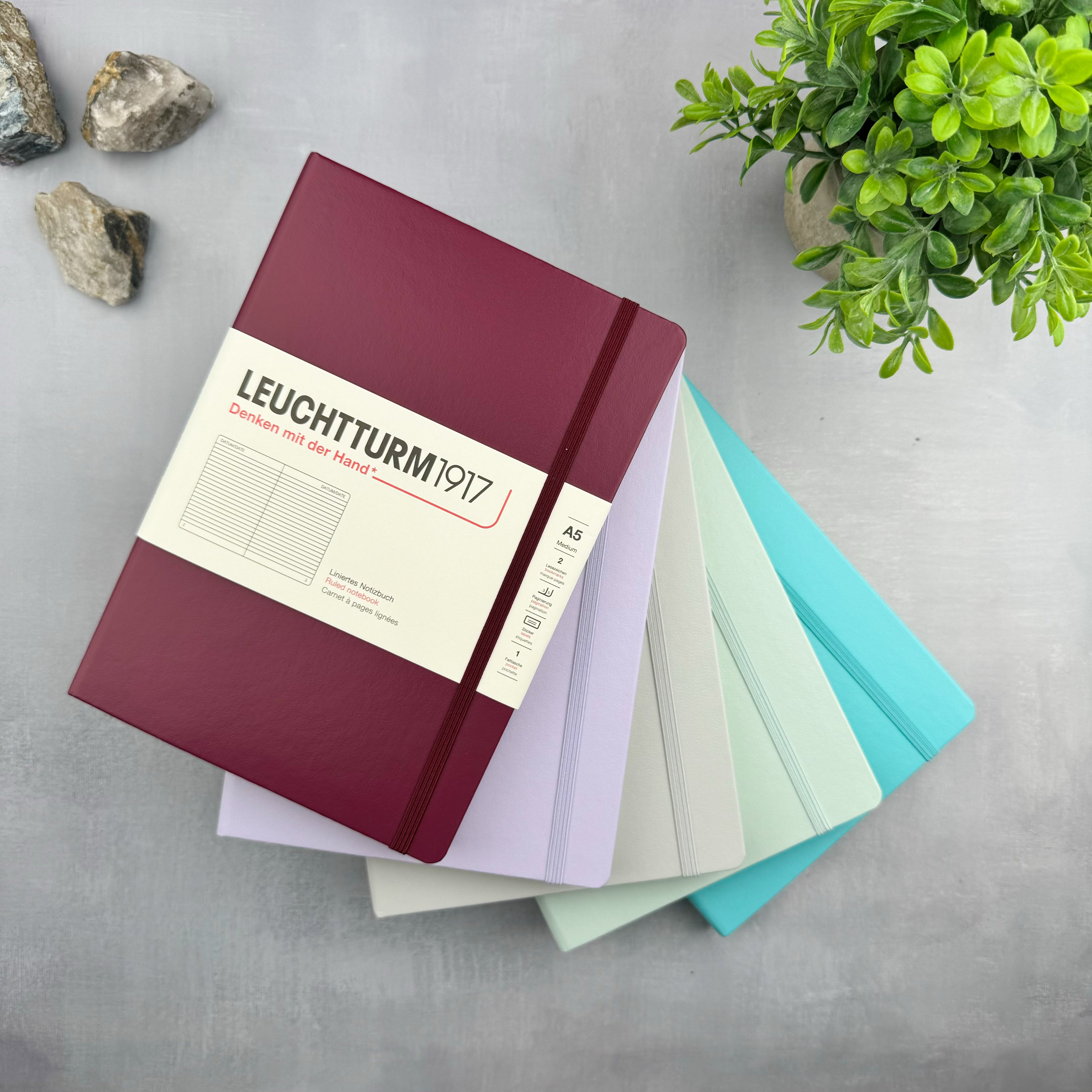 Leuchtturm A5 Hardcover Notebook - Ruled – Atlas Stationers