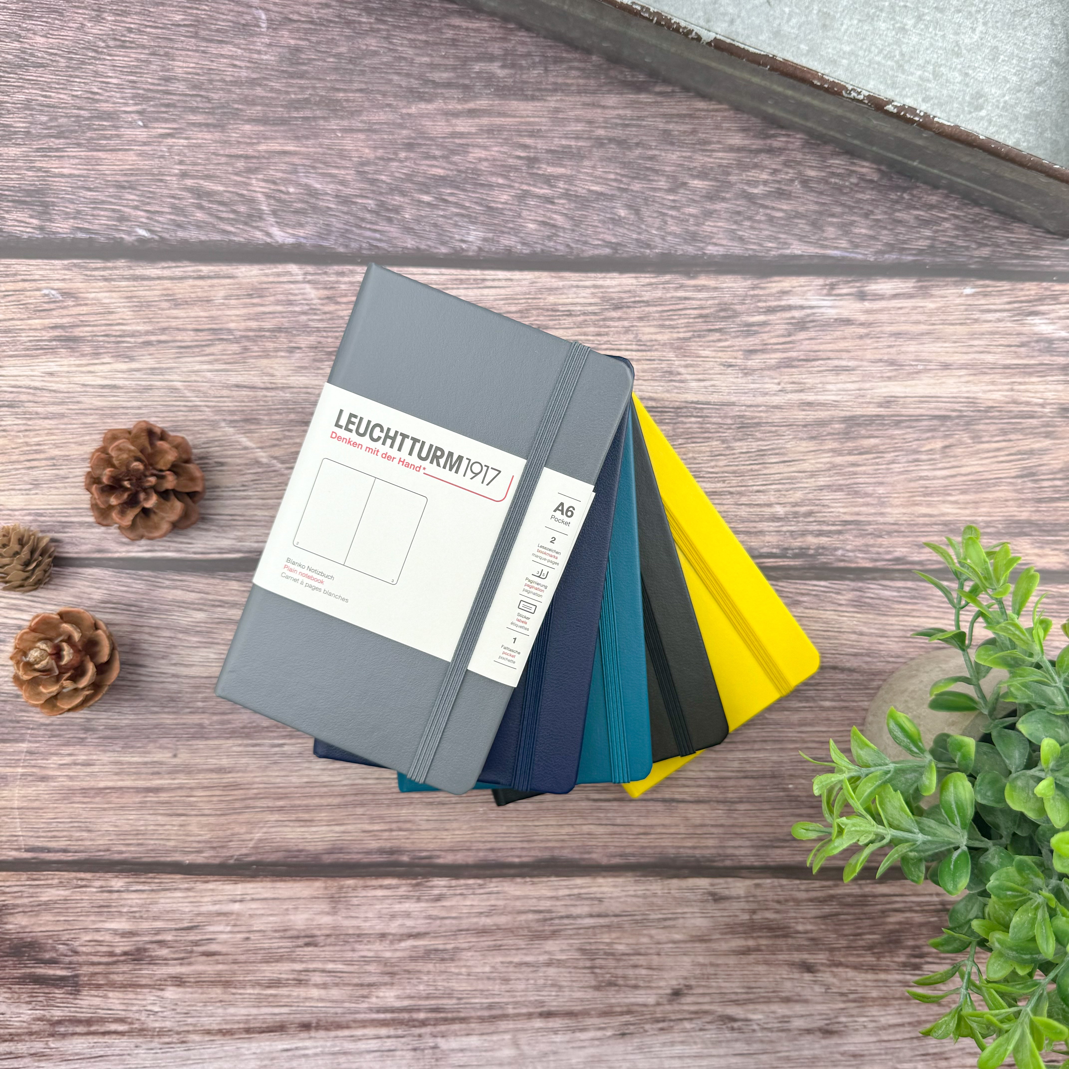 Leuchtturm A6 Hardcover Notebook - Plain – Atlas Stationers
