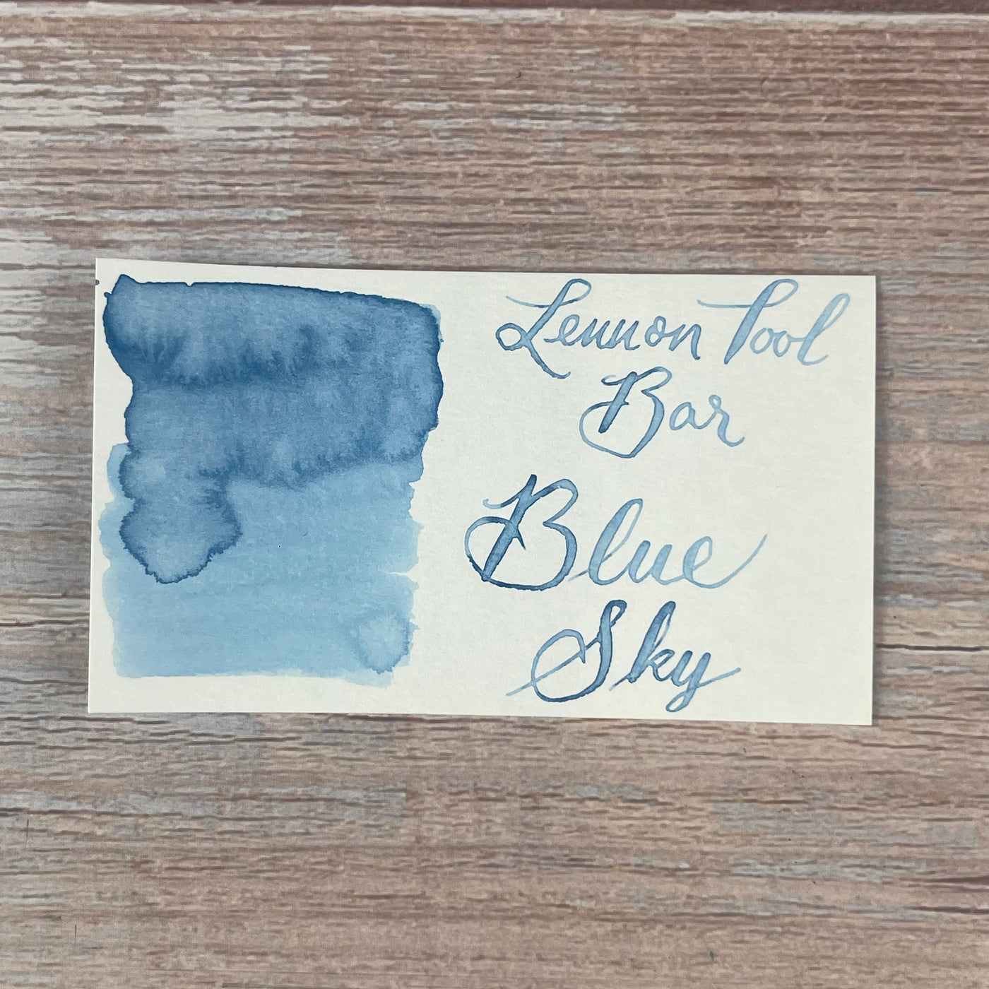 Lennon Tool Bar Blue Sky - 30ml Bottled Ink