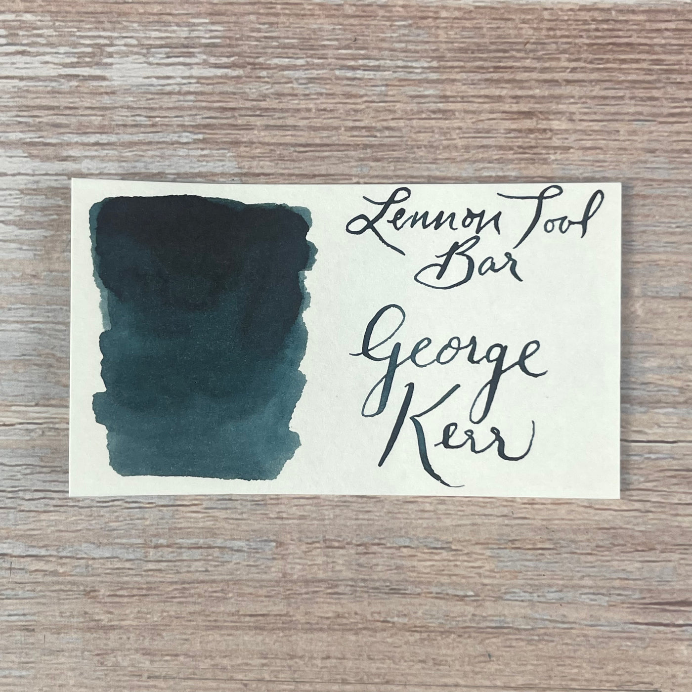 Lennon Tool Bar George Kerr - 30ml Bottled Ink