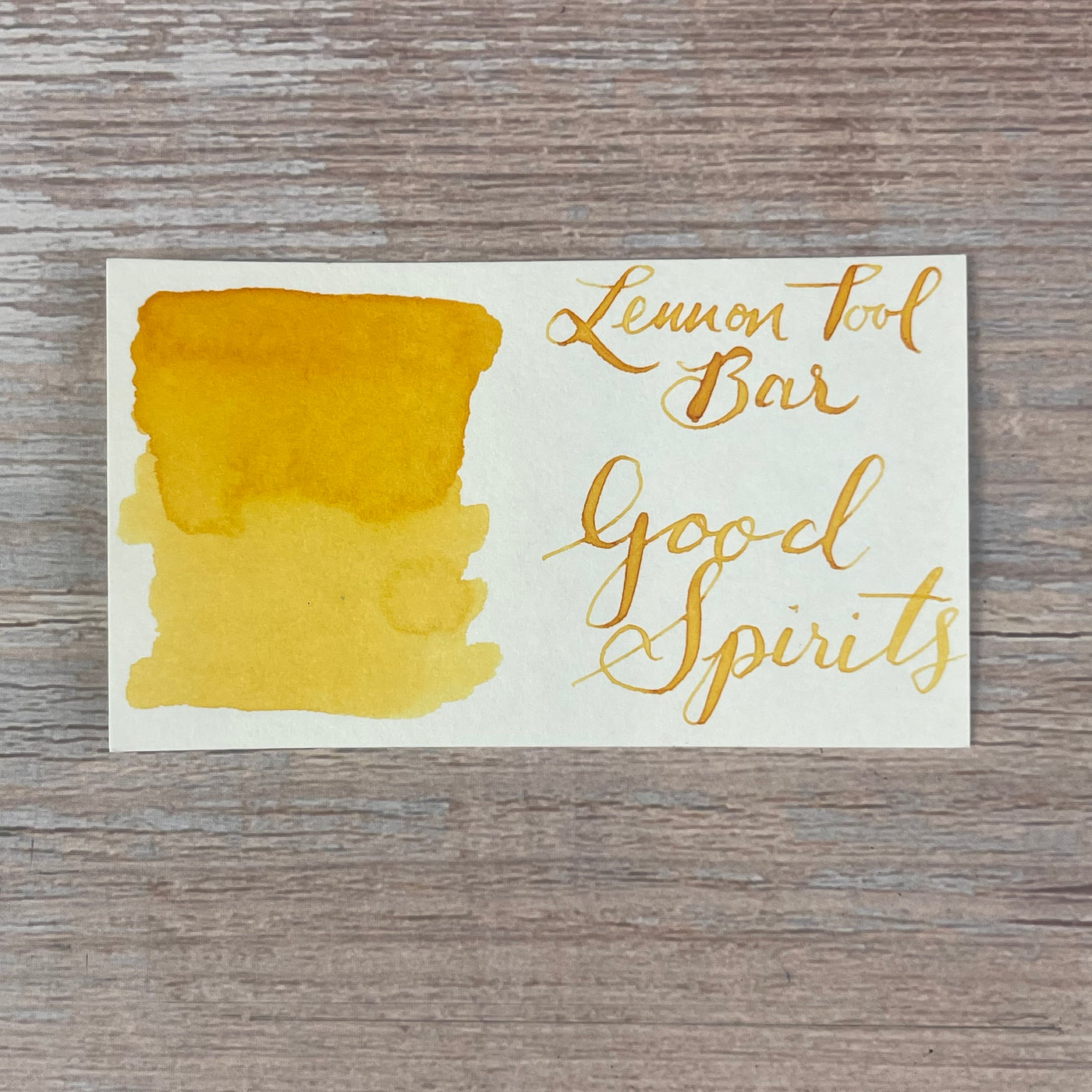 Lennon Tool Bar Good Spirits - 30ml Bottled Ink