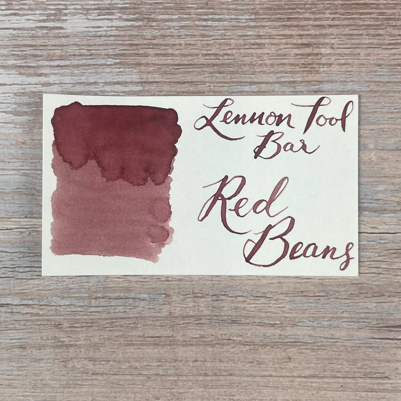 Lennon Tool Bar Red Beans - 30ml Bottled Ink