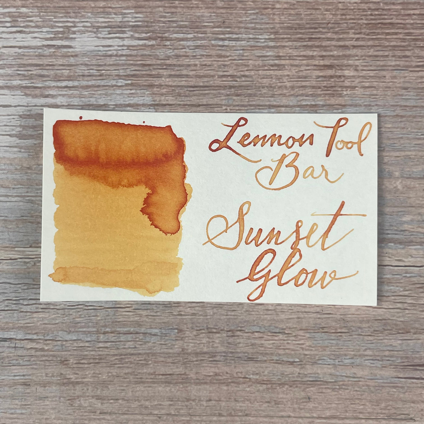 Lennon Tool Bar Sunset Glow - 30ml Bottled Ink