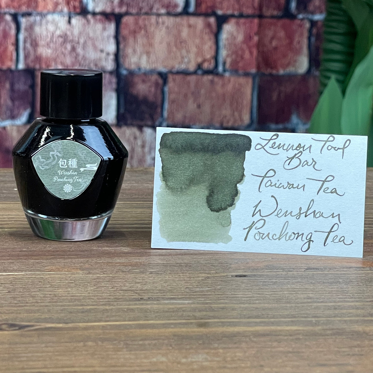 Lennon Tool Bar Wenshan Pouchong Tea - 35ml Bottled Ink