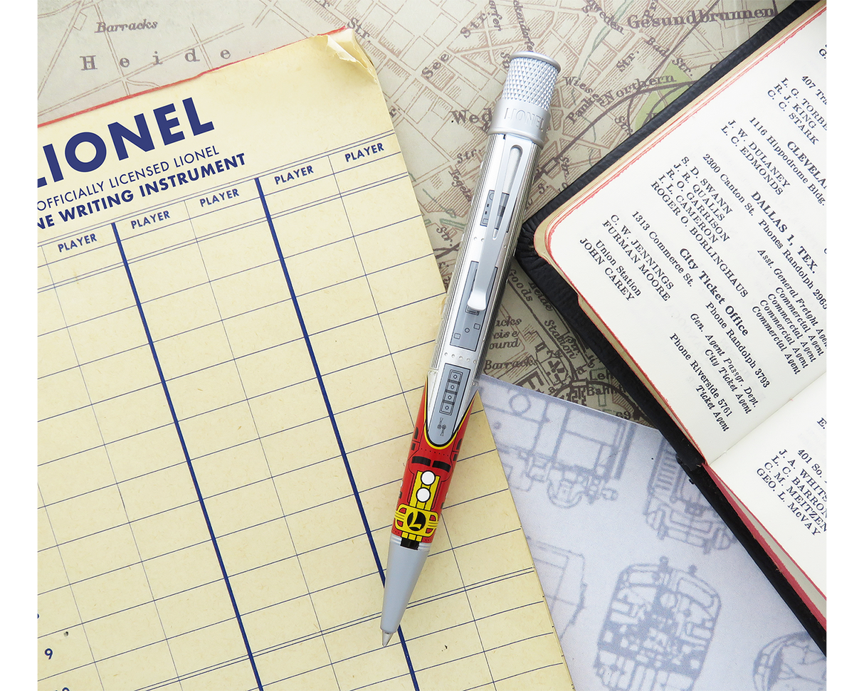 Retro 51 Lionel Trains Tornado Rollerball Pen - Super Chief